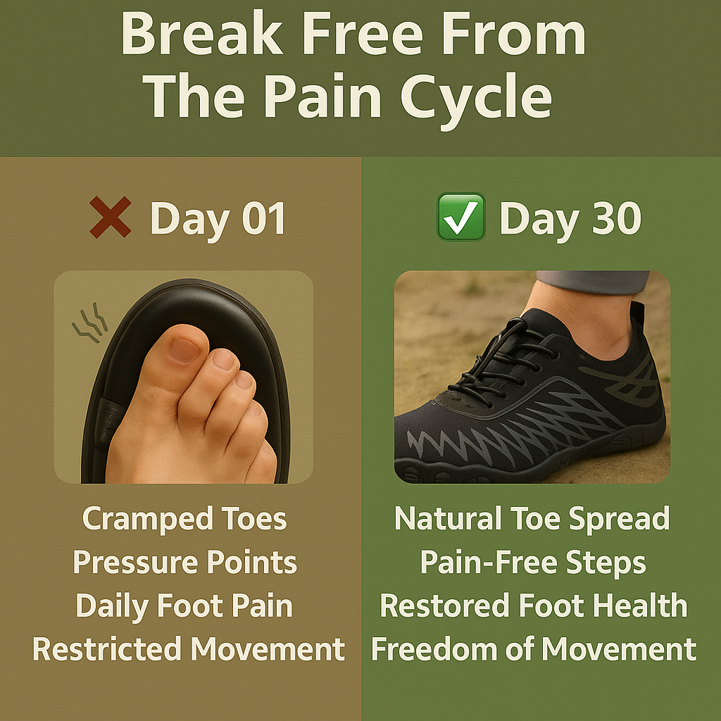 Terrabare™ Skin Pro: The First Barefoot Shoe That Soothes As You Heal